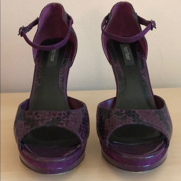 White House black market peep toe sexy pumps 9.5M - Picture 3 of 8